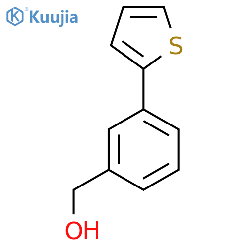 (3-Thien-2-ylphenyl)methanol structure