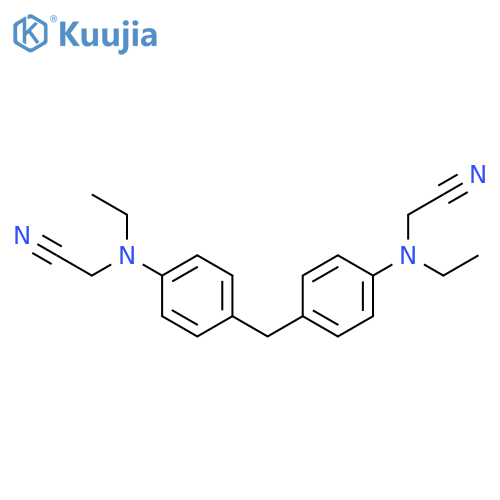 ACETONITRILE, 2,2'-[METHYLENEBIS[4,1-PHENYLENE(ETHYLIMINO)]]BIS- structure