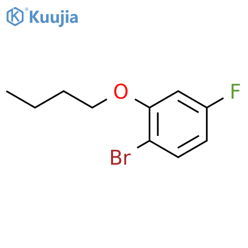 1-Bromo-2-butoxy-4-fluorobenzene structure