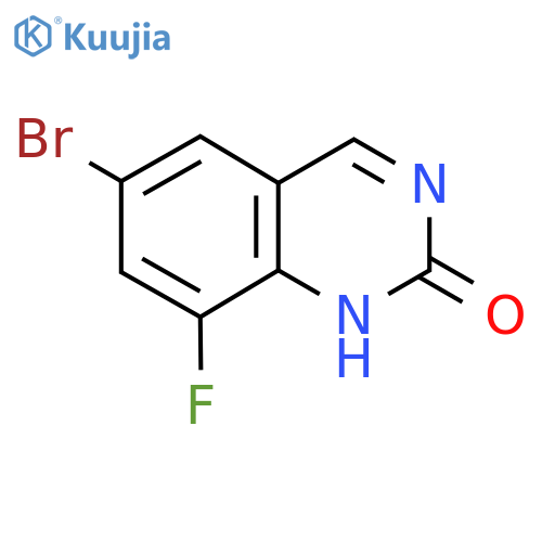 6-bromo-8-fluoroquinazolin-2(1H)-one structure