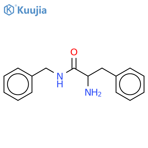 2-amino-N-benzyl-3-phenylpropanamide structure