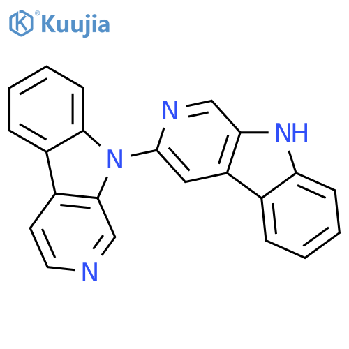 3,9'-bi-9H-pyrido[3,4-b]indole structure