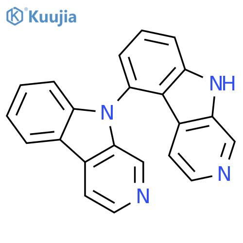 5,9'-bi-9H-pyrido[3,4-b]indole structure