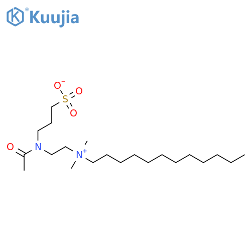 1-Dodecanaminium,N-[2-[acetyl(3-sulfopropyl)amino]ethyl]-N,N-dimethyl-, inner salt structure