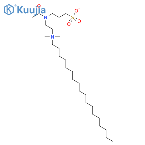 1-Octadecanaminium,N-[2-[acetyl(3-sulfopropyl)amino]ethyl]-N,N-dimethyl-, inner salt structure