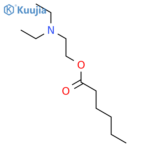 2-Diethylaminoethyl Hexanoate structure