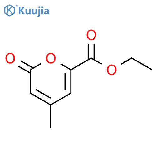 2H-Pyran-6-carboxylic acid, 4-methyl-2-oxo-, ethyl ester structure