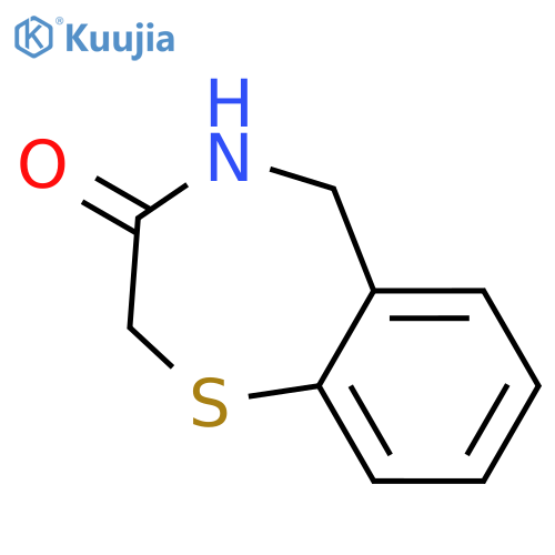 1,4-Benzothiazepin-3(2H)-one, 4,5-dihydro- structure