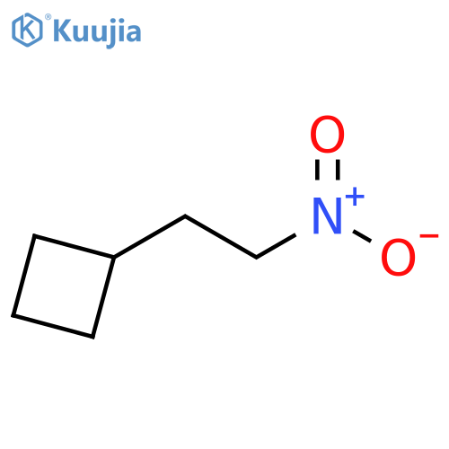 (2-Nitroethyl)cyclobutane structure