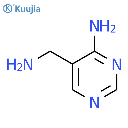 5-(Aminomethyl)pyrimidin-4-amine structure