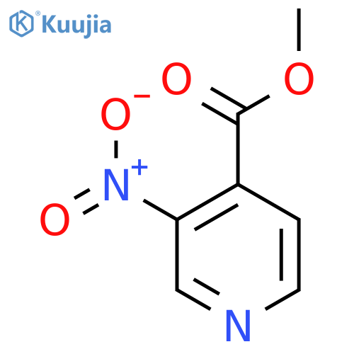 Methyl 3-nitroisonicotinate structure