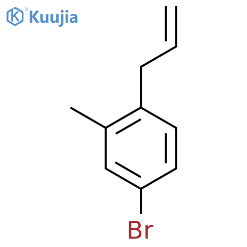 1-Allyl-4-bromo-2-methylbenzene structure