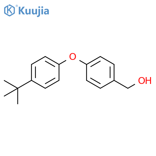4-(4-tert-Butylphenoxy)phenylmethanol structure