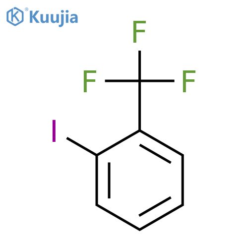 Benzene, iodo(trifluoromethyl)- structure