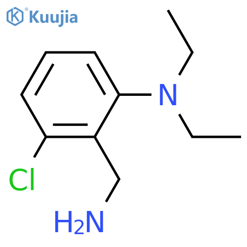 2-Chloro-6-(N,N-diethylamino)benzylamine structure
