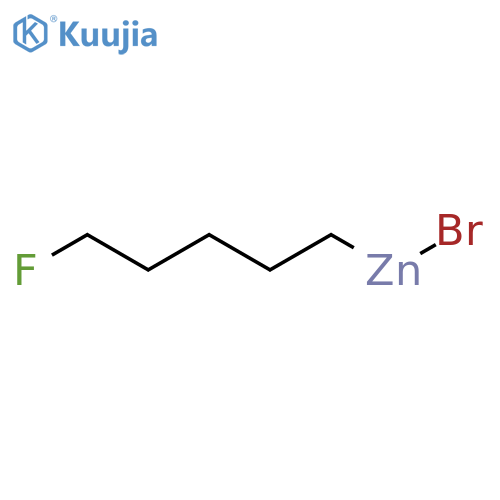 5-Fluoropentylzinc bromide structure