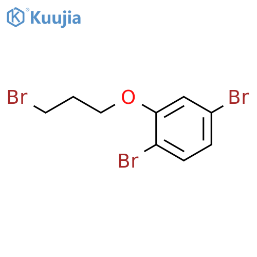 Benzene, 1,4-dibromo-2-(3-bromopropoxy)- structure
