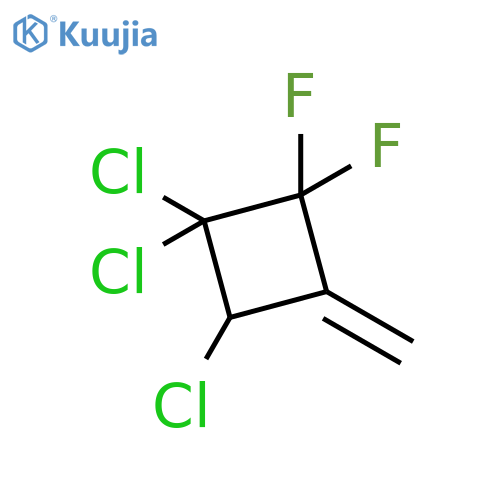 Cyclobutane, 1,1,4-trichloro-2,2-difluoro-3-methylene- structure