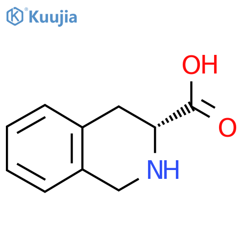(R)-1,2,3,4-Tetrahydro-3-isoquinolinecarboxylic acid structure