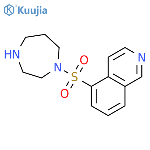 5-(1,4-diazepane-1-sulfonyl)isoquinoline structure