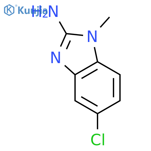 5-Chloro-1-methyl-1H-1,3-benzodiazol-2-amine structure