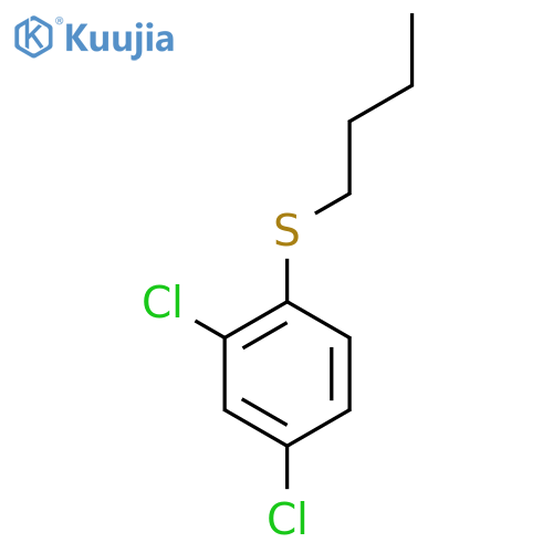 Butyl(2,4-dichlorophenyl)sulfane structure