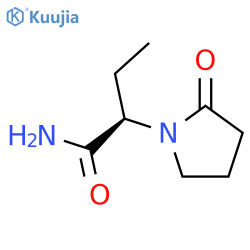 (R)-Levetiracetam structure