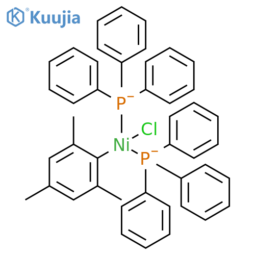 Chloro(2,4,6-trimethylphenyl)bis(triphenylphosphine)nickel(II) structure