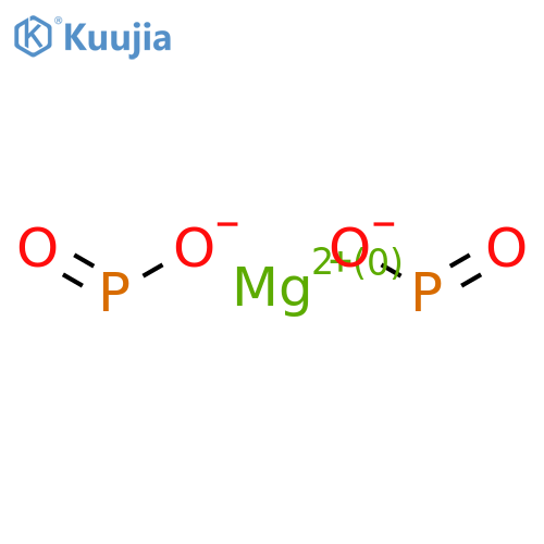 Magnesium hypophosphite hydrate structure