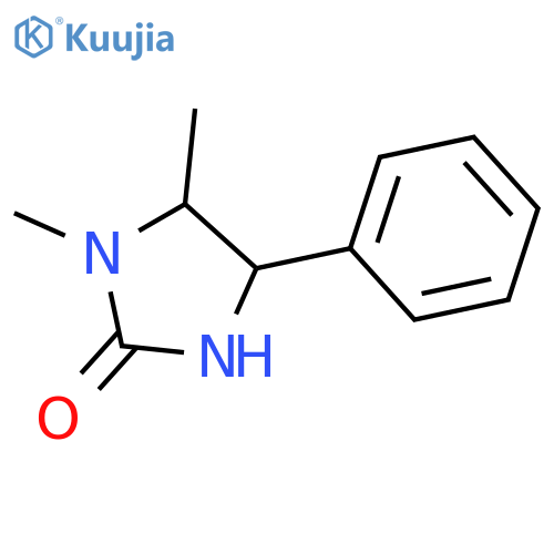 2-Imidazolidinone, 1,5-dimethyl-4-phenyl- structure