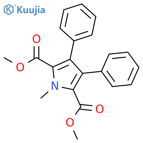 1H-PYRROLE-2,5-DICARBOXYLIC ACID, 1-METHYL-3,4-DIPHENYL-, DIMETHYL ESTER structure