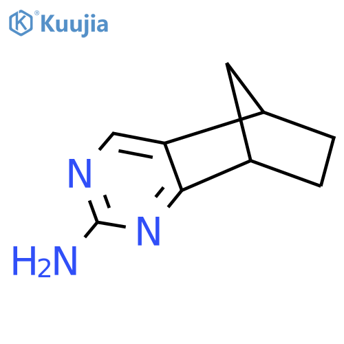 2-Amino-5,8-methano-5,6,7,8-tetrahydroquinazoline structure