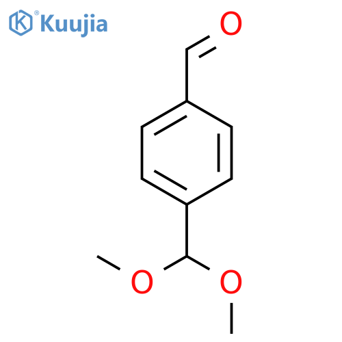 Benzaldehyde, 4-(dimethoxymethyl)- structure