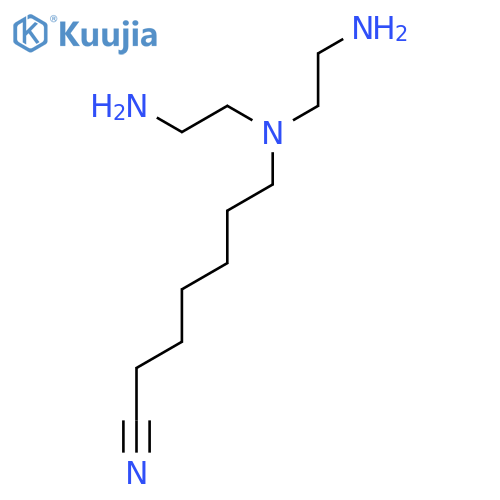 Heptanenitrile, 7-[bis(2-aminoethyl)amino]- structure