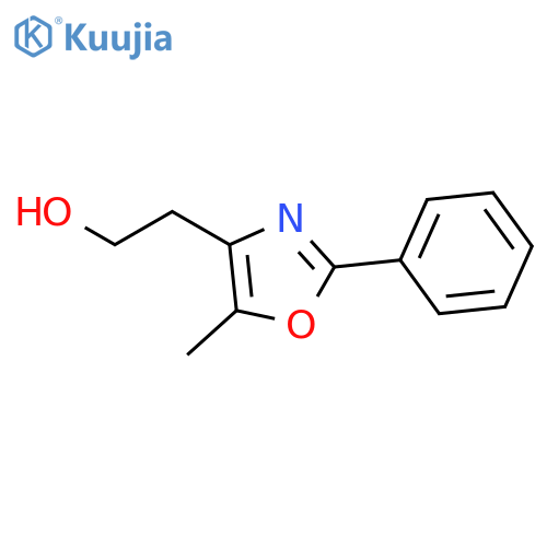 2-(5-Methyl-2-phenyl-1,3-oxazol-4-yl)ethan-1-ol structure