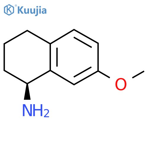 (1S)-7-methoxy-1,2,3,4-tetrahydronaphthalen-1-amine structure