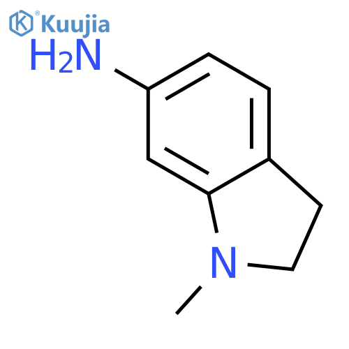 1-Methyl-2,3-dihydro-1H-indol-6-ylamine structure