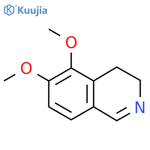 5,6-Dimethoxy-3,4-dihydroisoquinoline structure