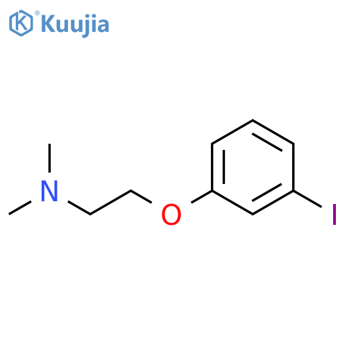2-(3-Iodophenoxy)-N,N-dimethylethanamine structure