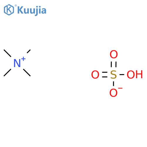 tetramethylammonium hydrogen sulfate monohydrate structure