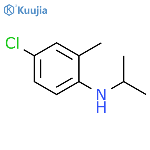 4-chloro-2-methyl-N-(propan-2-yl)aniline structure