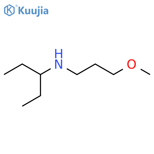 (3-Methoxypropyl)(pentan-3-yl)amine structure