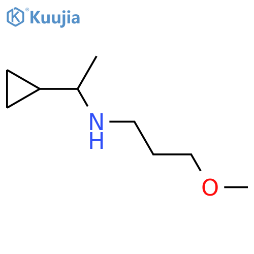 (1-Cyclopropylethyl)(3-methoxypropyl)amine structure