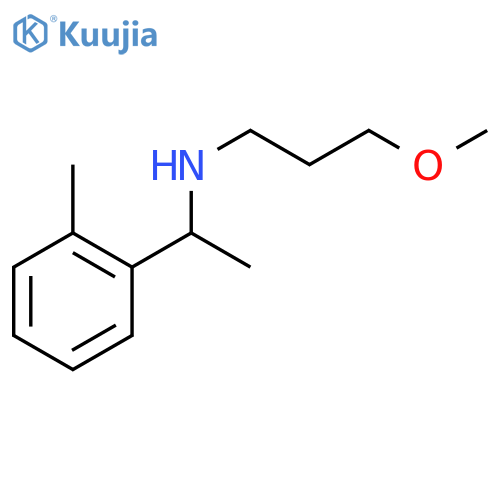 (3-methoxypropyl)1-(2-methylphenyl)ethylamine structure
