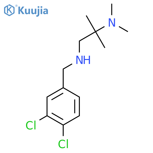 (3,4-Dichlorophenyl)methyl2-(dimethylamino)-2-methylpropylamine structure