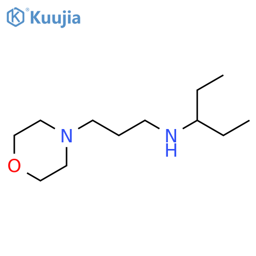 [3-(morpholin-4-yl)propyl](pentan-3-yl)amine structure