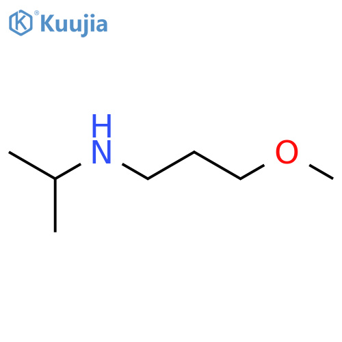(3-Methoxypropyl)(propan-2-yl)amine structure