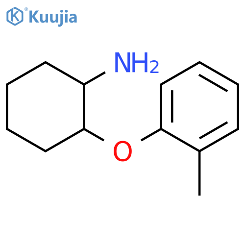 2-(2-methylphenoxy)cyclohexan-1-amine structure