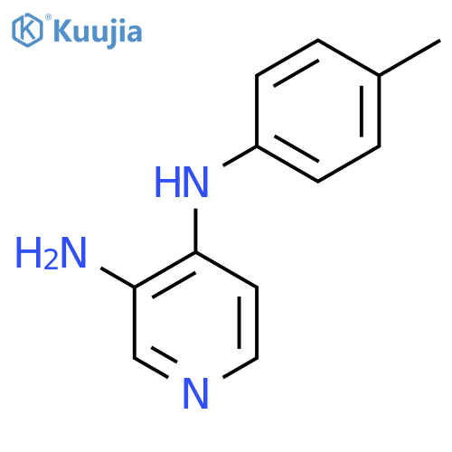 N4-(4-methylphenyl)pyridine-3,4-diamine structure