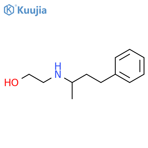 2-(4-phenylbutan-2-yl)aminoethan-1-ol structure